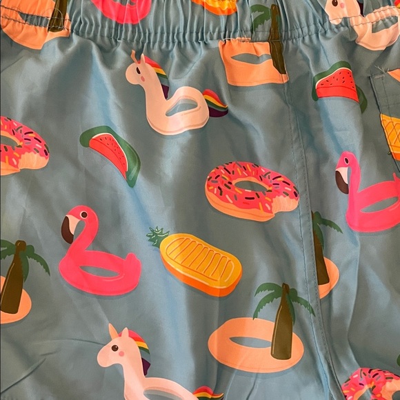 Boardies Fun Print Women's Athletic Beach Shorts - Picture 4 of 5